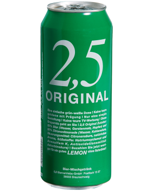 2,5 Original Lemon 0,5l