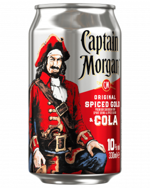 Captain Morgan Original Spiced Gold & Cola 0,33l